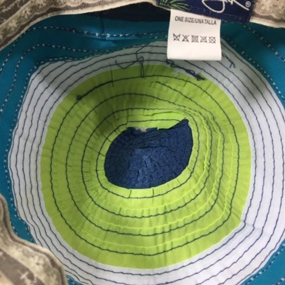 Panama Jack Women's Ribbon Floppy Packable Sun Hat, 4" Large Brim - Picture 11 of 14